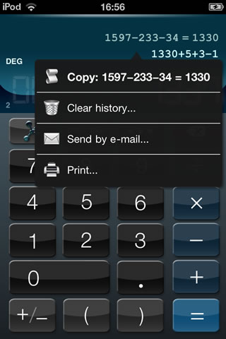 Kalkulator HD+ screenshot